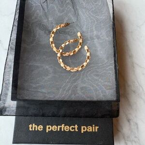 Elegant Gold Hoop Earrings